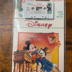Disney Mickey's Christmas Carol Read-Along Set - White